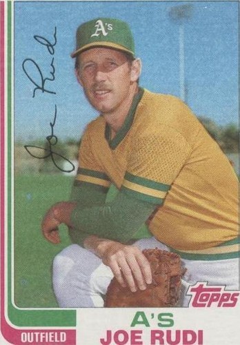 1982 Topps Traded - Joe Rudi #102T