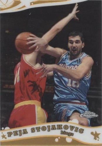 2005-06 Topps Chrome - Peja Stojakovic #25
