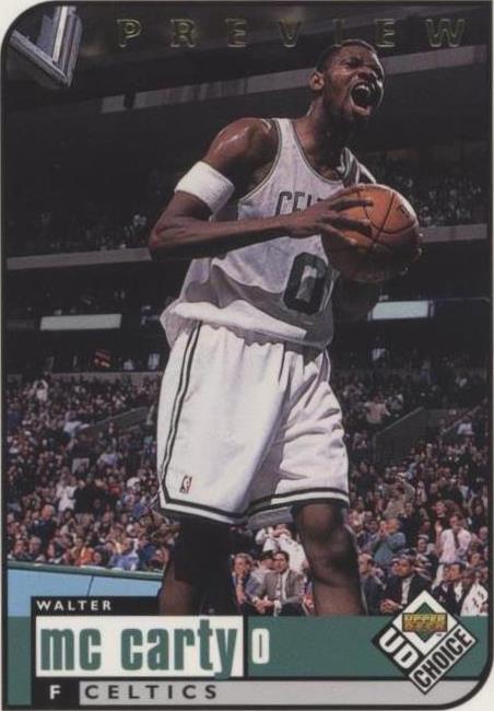 1998-99 Upper Deck UD Choice Preview - Walter McCarty #9