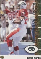 2002 UD Authentics Curtis Martin #60