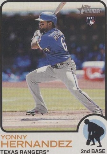 2022 Topps Heritage - Yonny Hernandez #79