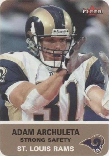 2002 Fleer Tradition Adam Archuleta #107