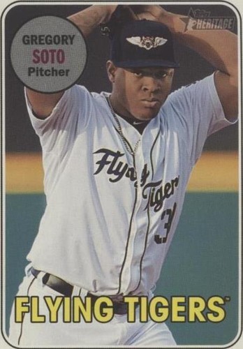 PSA 10 JUAN SOTO 2017 Topps Heritage Minor League Yankees