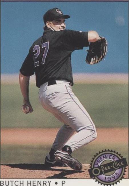 1993 O-Pee-Chee Premier - Butch Henry #30