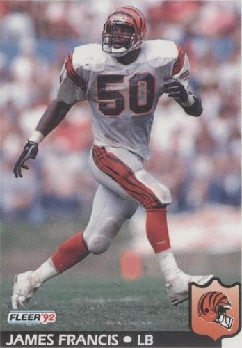 1992 Fleer James Francis #54