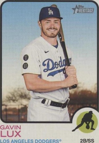 MLB 1st auto GAVIN LUX パープル 250シリ 2025 Topps Series 2 Gavin Lux #464 Purple Holo /250