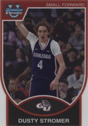 2023-24 Bowman University Chrome - Dusty Stromer #07B-7
