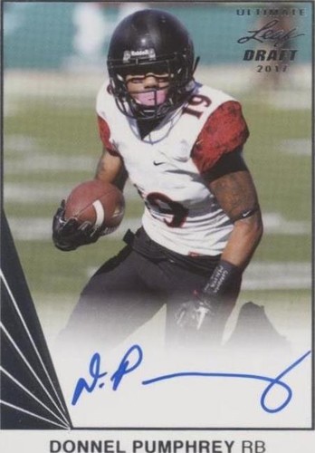 2017 Leaf Ultimate Draft Donnel Pumphrey #UBA-DP1