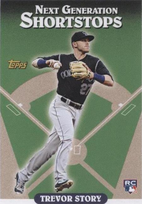 2016 Topps Throwback Thursday #TBT - Trevor Story #57