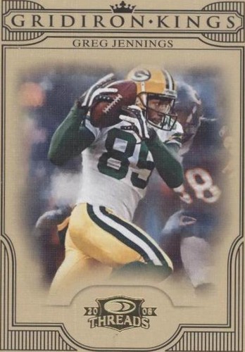 2008 Donruss Threads Greg Jennings #PGK-27