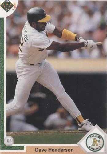 1991 Upper Deck - Dave Henderson #108