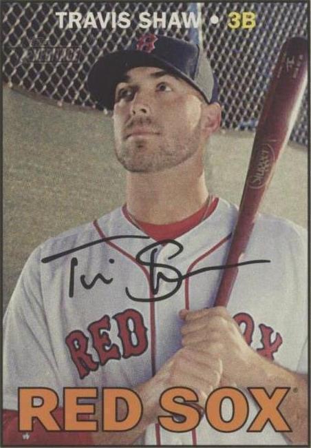 2016 Topps Heritage High Number - Travis Shaw #503