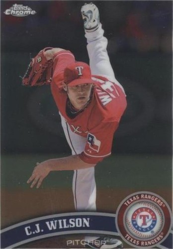 2011 Topps Chrome - C.J. Wilson #136
