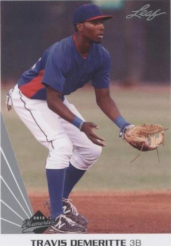 2013 Leaf Memories - Travis Demeritte #B-TD1