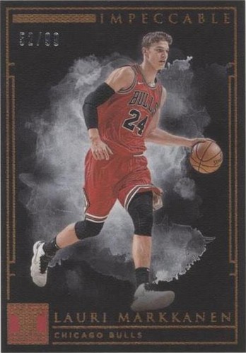 2018-19 Panini Impeccable - Lauri Markkanen #19