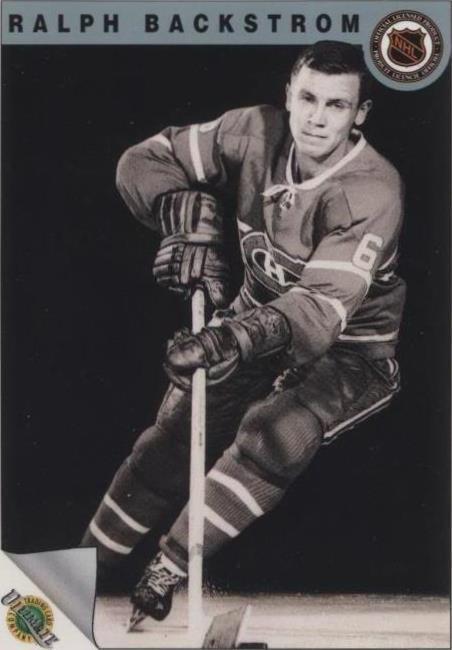 1991-92 Ultimate Original Six - Ralph Backstrom #7