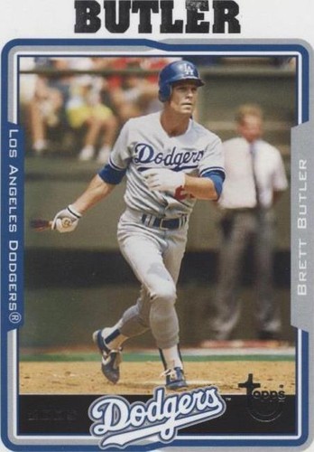 2005 Topps Retired Signature Edition - Brett Butler #5