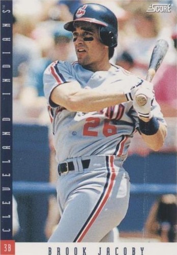 1993 Score - Brook Jacoby #567