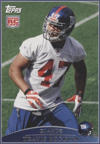 2009 Topps Travis Beckum #387