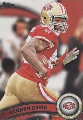 2011 Topps Vernon Davis #63