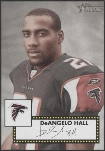 2006 Topps Heritage DeAngelo Hall #187