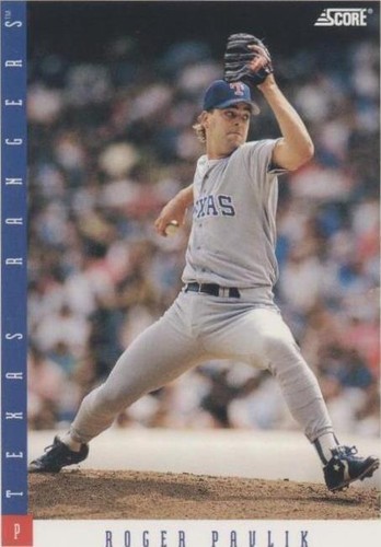 1993 Score - Roger Pavlik #325