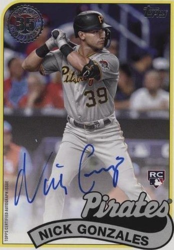 2024 Topps Series 1 - Nick Gonzales #89BA-NG