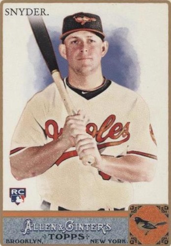 2011 Topps Allen & Ginter's - Brandon Snyder #228