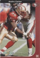 2002 Score Andre Carter #203