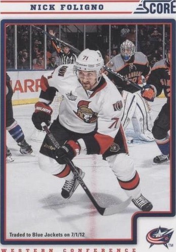 2012-13 Score - Nick Foligno #154
