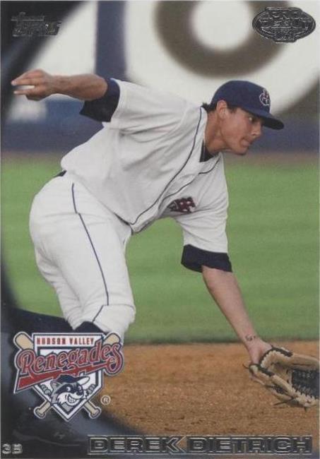 2010 Topps Pro Debut - Derek Dietrich #410