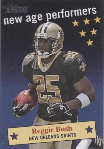 2006 Topps Heritage Reggie Bush #NAP13