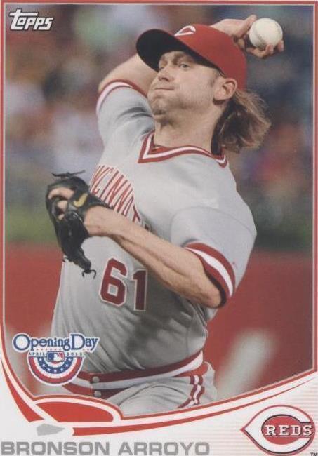 2013 Topps Opening Day - Bronson Arroyo #29