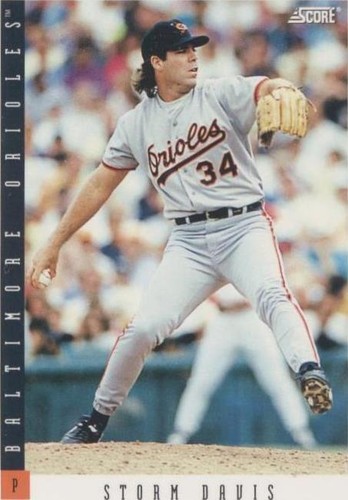 1993 Score - Storm Davis #449