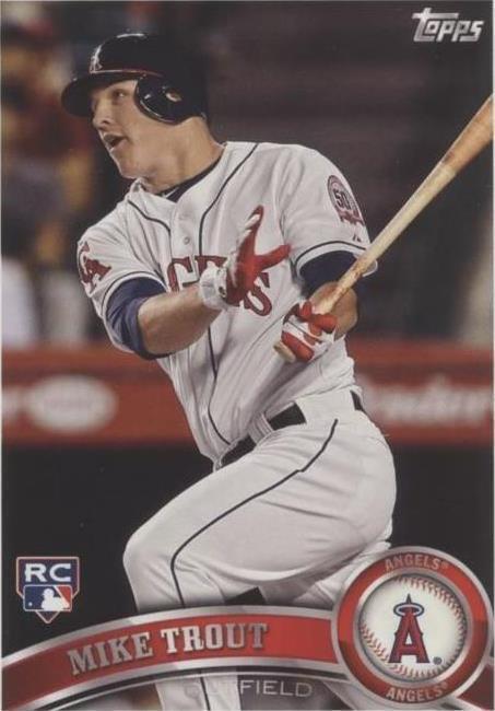 Topps Mike Trout 2016 Season Baseball Sports Trading Cards