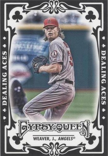 2013 Topps Gypsy Queen - Jered Weaver #DA-JW