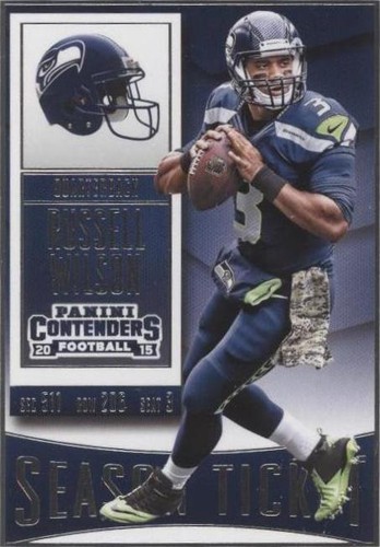 2015 Panini Contenders Russell Wilson #19