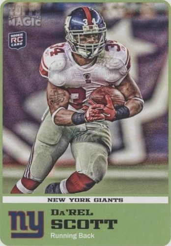 2011 Topps Magic Da'Rel Scott #93