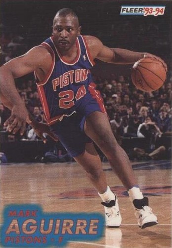 1993-94 Fleer - Mark Aguirre #58