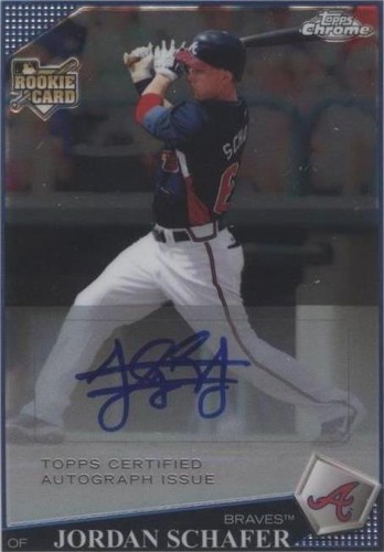 2009 Topps Chrome - Jordan Schafer #221