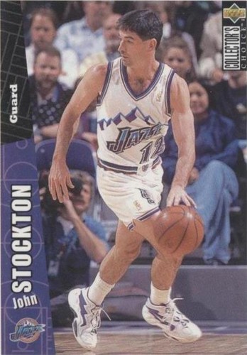 1996-97 Upper Deck Collector's Choice - John Stockton #344