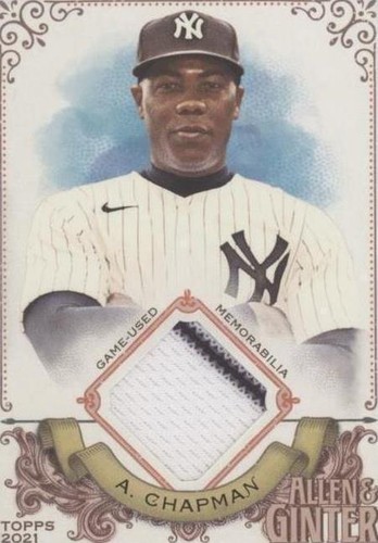 2021 Topps Allen & Ginter's - Aroldis Chapman #AGA-AC