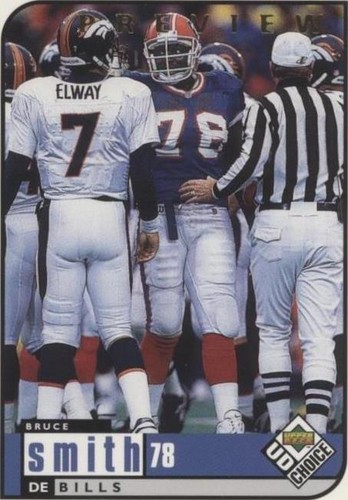 1998 Upper Deck UD Choice Preview Bruce Smith #22
