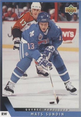 1993-94 Upper Deck - Mats Sundin #419