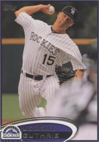 2012 Topps Update Series - Jeremy Guthrie #US114