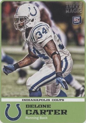 2011 Topps Magic Delone Carter #83