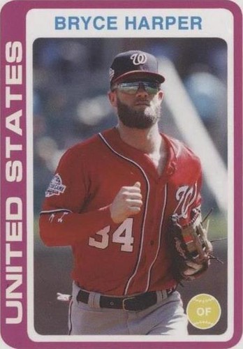 2018 Topps Throwback Thursday #TBT - Bryce Harper #111