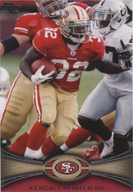 2012 Topps Kendall Hunter #336