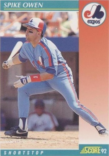 1992 Score - Spike Owen #323