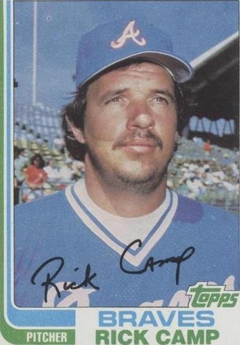 1982 Topps - Rick Camp #637